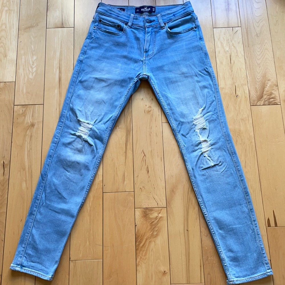 Hollister Light Wash Skinny Jeans (Advanced Stretch)